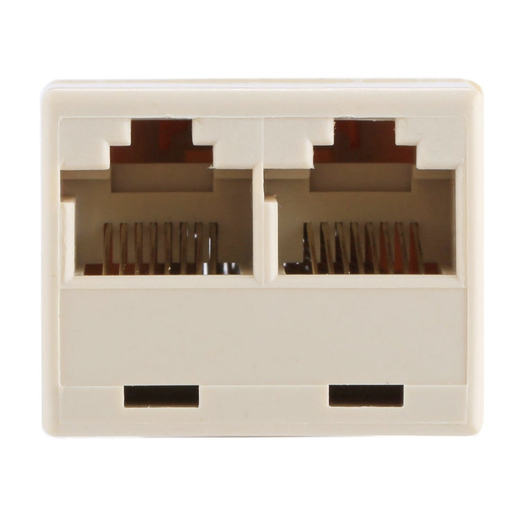 ตัวแยกอะแดปเตอร์ RJ45 1x2 ตัวเมียเป็น 2 ตัวเมีย