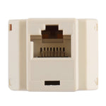 ตัวแยกอะแดปเตอร์ RJ45 1x2 ตัวเมียเป็น 2 ตัวเมีย