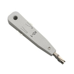 เครื่องมือเจาะสาย RJ45 / RJ12 / RJ11 สำหรับซ็อกเก็ตโทรศัพท์ BT สีขาว