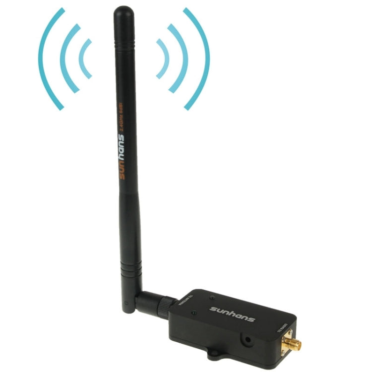 เครื่องขยายสัญญาณ WiFi Sunhans SH24BTA-N 35dBm 2.4GHz 3W 11N/G/B รีพีตเตอร์ไร้สาย รุ่น SH24BTA-N