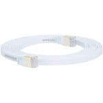 สายแลน CAT7 แบบแบนบางพิเศษ ชุบทอง ความเร็วสูง 10Gbps ยาว 1m, 2m, 3m, 5m, 10m, 15m, 20m, 25m, 30m