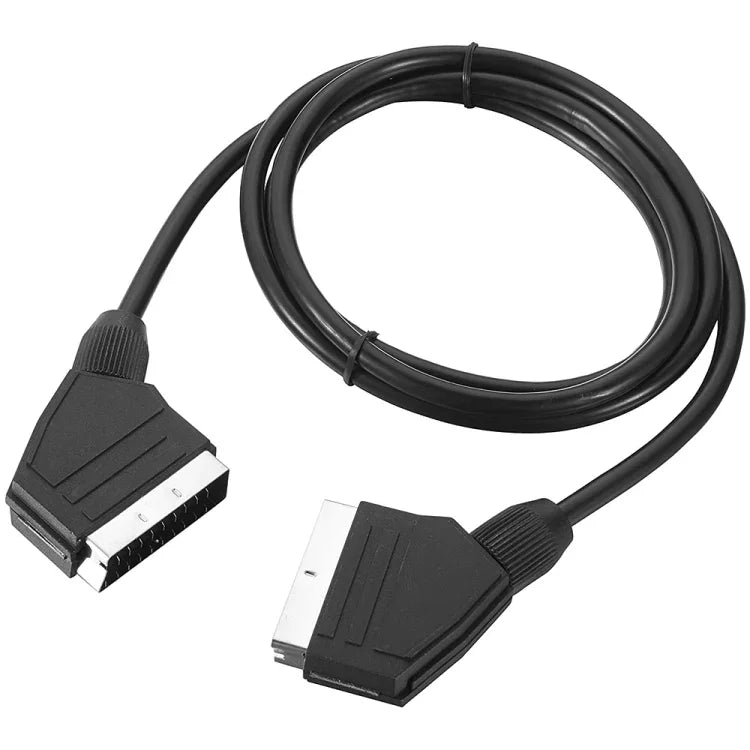 สายเชื่อมต่อ 20 พิน SCART ถึง SCART สำหรับ DVD/HDTV/AV/ทีวี, ความยาวสาย: 1.5m, 1.5m