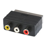 อะแดปเตอร์ A/V เป็น 20 พิน SCART ตัวผู้, AV