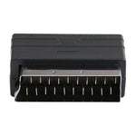 อะแดปเตอร์ A/V เป็น 20 พิน SCART ตัวผู้, AV