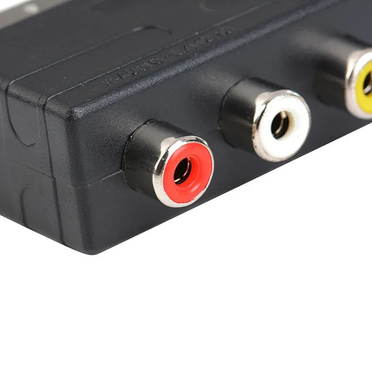 อะแดปเตอร์ A/V เป็น 20 พิน SCART ตัวผู้, AV