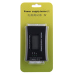 เครื่องทดสอบแหล่งจ่ายไฟคอมพิวเตอร์ PC แบบจอ LCD ดิจิตอล 20/24 พิน พร้อมเครื่องวัดกำลังไฟและเครื่องมือวินิจฉัย พร้อมขั้วต่อ ATX และจอ LCD