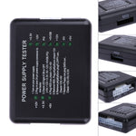 เครื่องทดสอบแหล่งจ่ายไฟ PC 20 / 24 พิน PSU ATX SATA HD พร้อมขั้วต่อ ATX