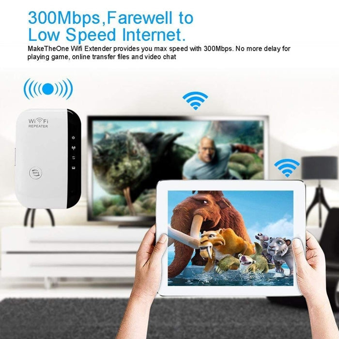 เครื่องขยายสัญญาณไร้สาย WS-WN560N2 ความเร็ว 300Mbps Wireless-N WIFI 802.11n, ปลั๊ก EU
