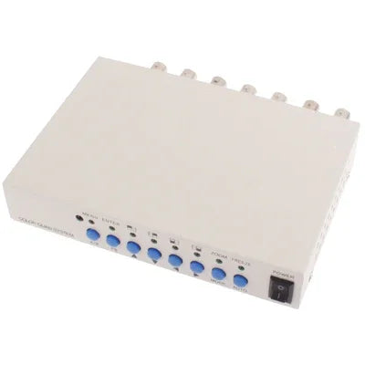 เครื่องประมวลผลวิดีโอรักษาความปลอดภัยสี CCTV 4 ช่อง (สีขาว), เครื่องประมวลผล 4 ช่อง