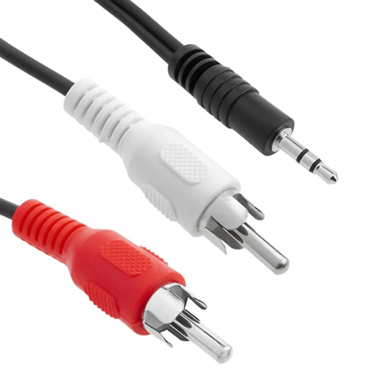 สายแจ็คคุณภาพปกติ 3.5 มม. สเตอริโอเป็น RCA ตัวผู้ ความยาว: 1.5 ม., ความยาว: 1.5 ม.