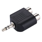 อะแดปเตอร์เสียง RCA ตัวเมียเป็นแจ็ค 3.5 มม. ตัวผู้แบบ Y, RCA ตัวเมีย 2 ช่องเป็น 3.5 มม., RCA (AV) ตัวเมีย 2 ช่องเป็น 3.5 มม.