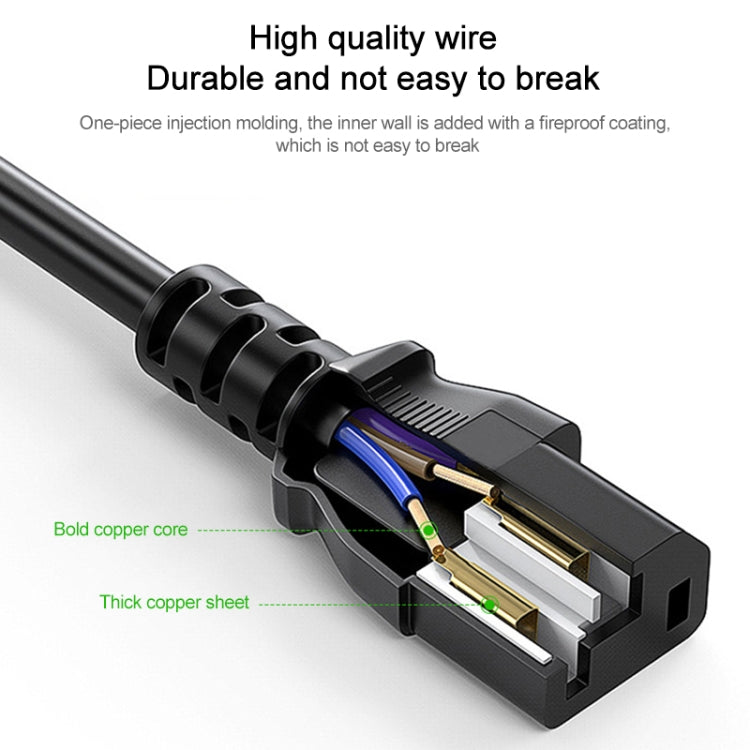 EU Power Cord, Cable Length: 1.2m, 1.2m
