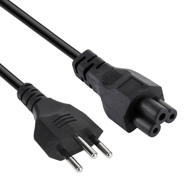 สายไฟ AC โน้ตบุ๊กสไตล์ 3 ขา บราซิล, ความยาว: 1.5 ม. (เส้นผ่านศูนย์กลาง 5.5 มม.), สไตล์ 3 ขา บราซิล, ความยาว: 1.5 ม. (เส้นผ่านศูนย์กลาง 5.5 มม.)