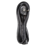 EU Plug Computer PC Power Cord 3 Pin Cable, Length: 1.8m, 1.8m x 1.5