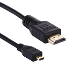 สาย Micro HDMI เป็น HDMI 19 พิน ยาว 1.5 เมตร รุ่น 1.4 รองรับ 3D ตัวผู้ HDMI รองรับ 3D ความยาว 1.5 เมตร