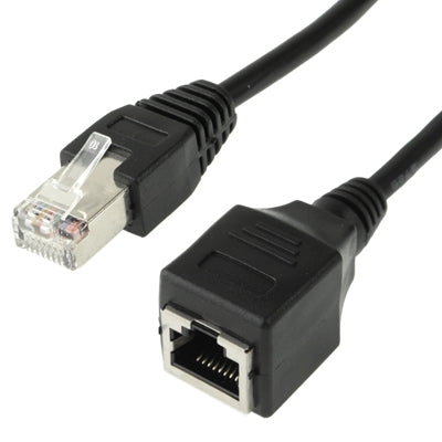สายต่อ RJ45 ตัวเมียถึงตัวผู้ CAT สำหรับเครือข่าย, ความยาว: 30 ซม., RJ45 ตัวผู้ 30 ซม.