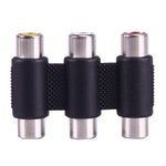 อะแดปเตอร์ต่อ AV 3 RCA ตัวเมียเป็นตัวเมีย, 3 RCA AV ตัวเมียเป็นตัวเมีย