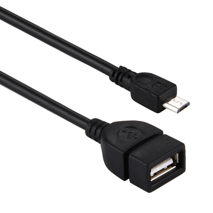 อะแดปเตอร์ USB A ตัวเมียเป็น Micro USB 5 พิน ตัวผู้ ความยาว 10 ซม. พร้อม OTG