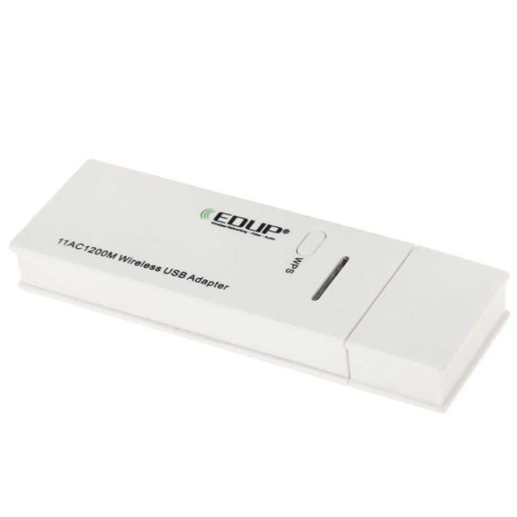 อะแดปเตอร์ไวไฟไร้สาย EDUP AC-1601 802.11AC 1200M แบบสองย่านความถี่ USB 3.0, AC-1601 1200Mbps