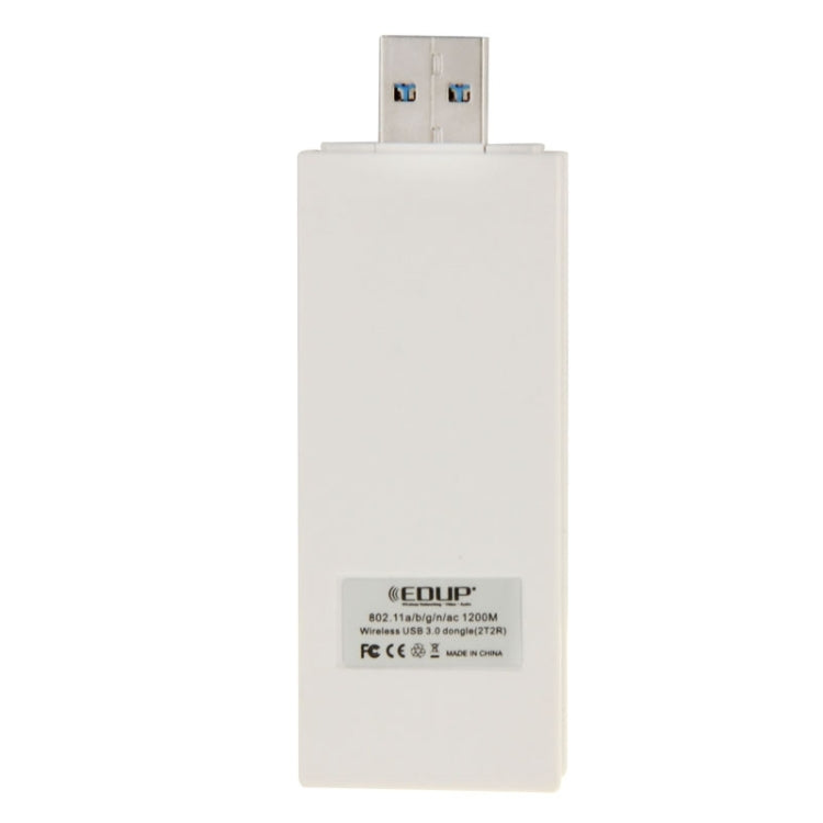 อะแดปเตอร์ไวไฟไร้สาย EDUP AC-1601 802.11AC 1200M แบบสองย่านความถี่ USB 3.0, AC-1601 1200Mbps
