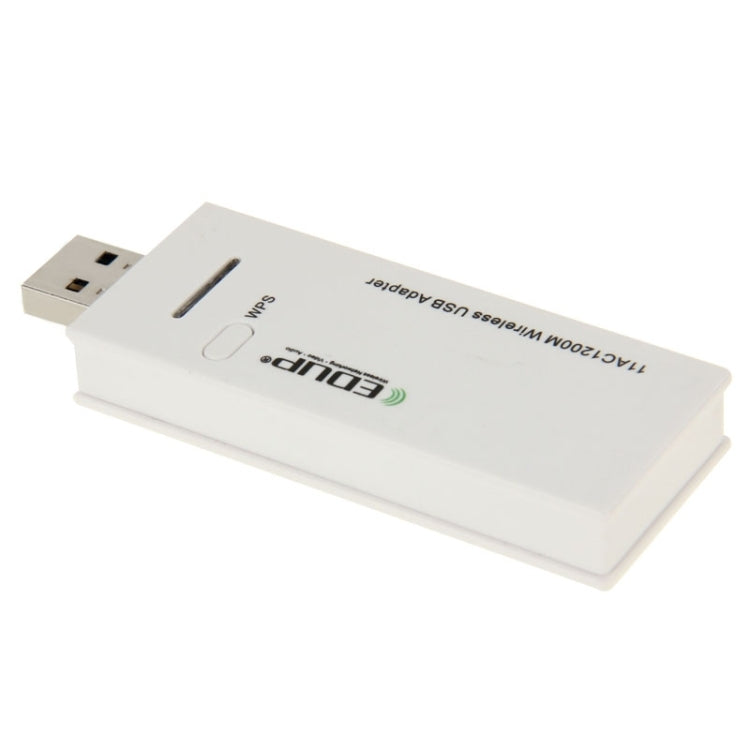 อะแดปเตอร์ไวไฟไร้สาย EDUP AC-1601 802.11AC 1200M แบบสองย่านความถี่ USB 3.0, AC-1601 1200Mbps