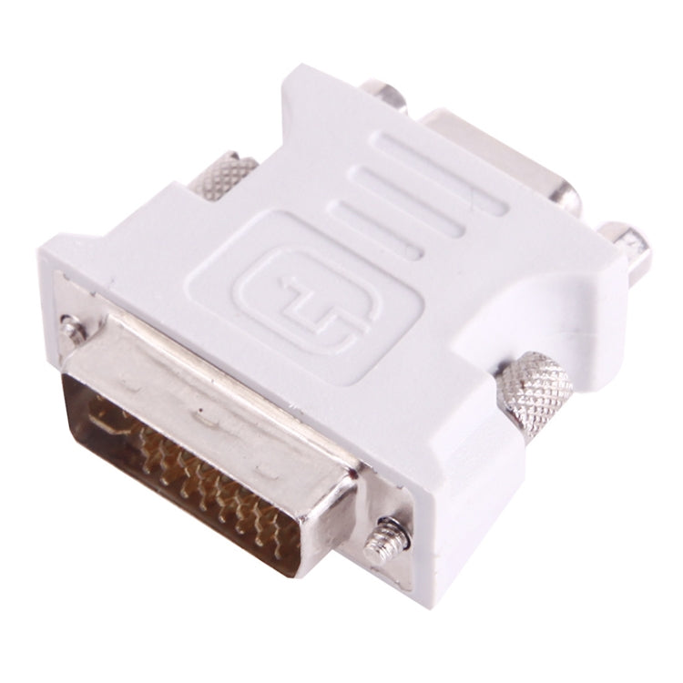 อะแดปเตอร์แปลงสัญญาณวิดีโอ DVI-I ตัวผู้ Dual-Link 24 + 5 พิน เป็น VGA ตัวเมีย 15 พิน