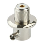 อะแดปเตอร์ข้อศอก UHF ตัวเมียเชื่อมต่อสาย RG58, UHF ตัวเมียข้อศอก RG58