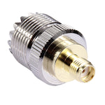 อะแดปเตอร์ coaxial SMA ตัวเมียกับ UHF ตัวเมีย, SMA ตัวเมียกับ UHF ตัวเมีย