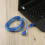 สายต่อขยาย USB 2.0 AM เป็น AF ความเร็วสูง ความยาว 10 ม., AM เป็น AF (คุณภาพสูง), ความยาว 10 ม.