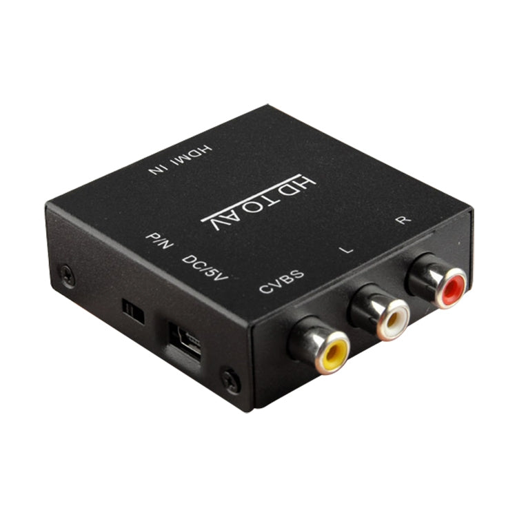 HDV-M610 ตัวแปลงวิดีโอขนาดเล็ก Full HD 1080P HDMI เป็น AV/CVBS, HDMI เป็น AV/CVBS (ขนาดเล็ก)