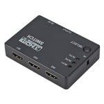 สวิตช์ HDMI 3x1 Full HD 1080P 3D พร้อมรีโมท IR, พร้อมรีโมท IR