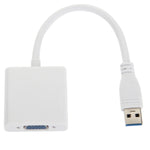 อะแดปเตอร์แปลง USB 3.0 เป็น VGA สำหรับแสดงผลหลายจอ การ์ดกราฟิกวิดีโอภายนอก, USB 3.0