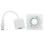 อะแดปเตอร์แปลง USB 3.0 เป็น VGA สำหรับแสดงผลหลายจอ การ์ดกราฟิกวิดีโอภายนอก, USB 3.0