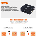 VK-126 ตัวแปลงวิดีโอ Mini HD HDMI เป็น AV/CVBS, HDMI เป็น AV/CVBS