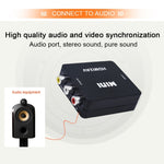 VK-126 ตัวแปลงวิดีโอ Mini HD HDMI เป็น AV/CVBS, HDMI เป็น AV/CVBS