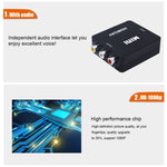 VK-126 ตัวแปลงวิดีโอ Mini HD HDMI เป็น AV/CVBS, HDMI เป็น AV/CVBS