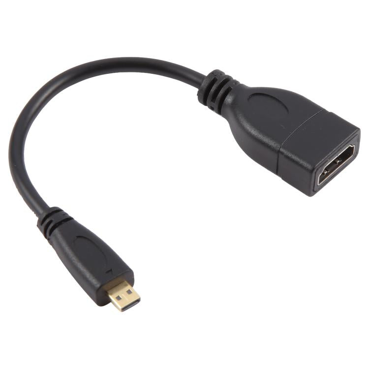 สายอะแดปเตอร์ Micro HDMI ตัวผู้ ถึง HDMI ตัวเมีย ความยาว: 17 ซม.