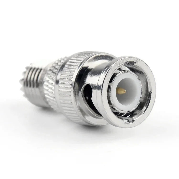 ตัวผู้ BNC + ตัวเมีย Mini UHF อะแดปเตอร์ RF โคแอกเชียล, ตัวผู้ + Mini UHF