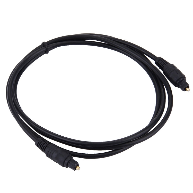 สายไฟเบอร์ออปติกเสียงดิจิทัล Toslink ขนาด OD: 4.0 มม. (ชุบทอง), ความยาว 1.5m