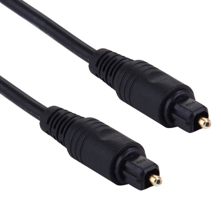 สายไฟเบอร์ออปติกเสียงดิจิทัล Toslink ขนาด OD: 4.0 มม. (ชุบทอง), ความยาว 1.5m
