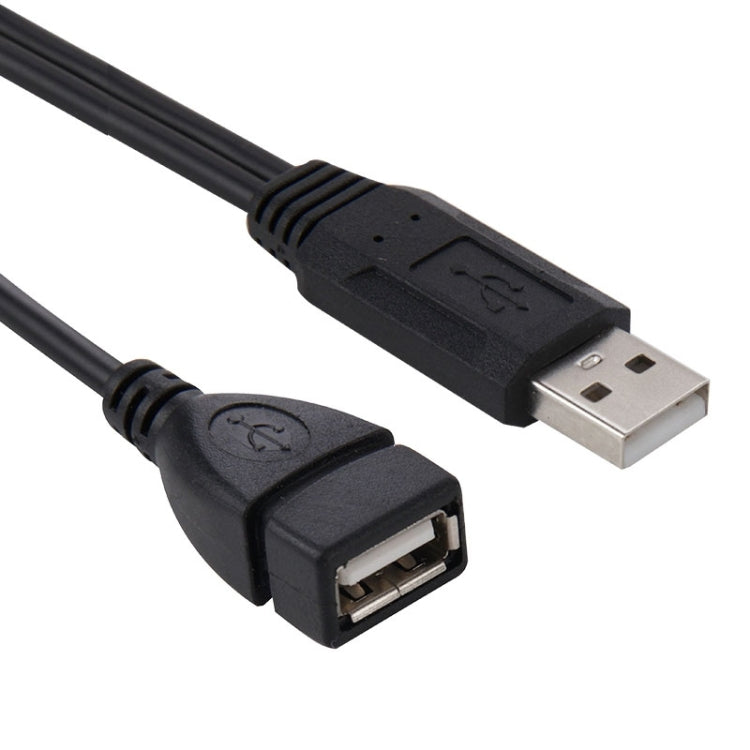 สายแปลง USB 2.0 ตัวผู้เป็นแจ็ค USB ตัวเมียคู่ สำหรับคอมพิวเตอร์/แล็ปท็อป ความยาวประมาณ 30 ซม. USB 2.0 AM เป็น 2 USB 2.0 AF
