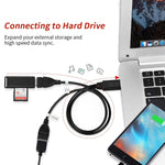 สายแปลง USB 2.0 ตัวผู้เป็นแจ็ค USB ตัวเมียคู่ สำหรับคอมพิวเตอร์/แล็ปท็อป ความยาวประมาณ 30 ซม. USB 2.0 AM เป็น 2 USB 2.0 AF