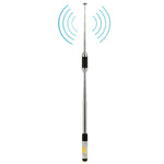เสาอากาศวิทยุสื่อสารมือถือ RH770 สองย่านความถี่ 144/430MHz SMA-F กำลังขยายสูง ความยาวเสา 93 ซม.