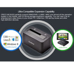 ORICO 6619US3 สถานีเชื่อมต่อฮาร์ดไดรฟ์ USB 3.0 ความเร็วสูง 5Gbps เป็น SATA สำหรับฮาร์ดไดรฟ์ 2.5 นิ้ว / 3.5 นิ้ว, รุ่น 6619US3