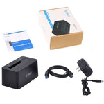 ORICO 6619US3 สถานีเชื่อมต่อฮาร์ดไดรฟ์ USB 3.0 ความเร็วสูง 5Gbps เป็น SATA สำหรับฮาร์ดไดรฟ์ 2.5 นิ้ว / 3.5 นิ้ว, รุ่น 6619US3