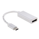 สายอะแดปเตอร์ USB-C / Type-C 3.1 เป็น Display สำหรับ MacBook ขนาด 12 นิ้ว, Chromebook Pixel 2015, Nokia N1 Tablet PC, ความยาว: ประมาณ 10cm, Type-C 3.1