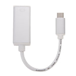 สายอะแดปเตอร์ USB-C / Type-C 3.1 เป็น Display สำหรับ MacBook ขนาด 12 นิ้ว, Chromebook Pixel 2015, Nokia N1 Tablet PC, ความยาว: ประมาณ 10cm, Type-C 3.1