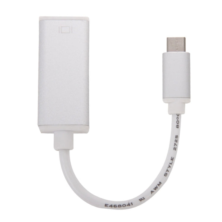 สายอะแดปเตอร์ USB-C / Type-C 3.1 เป็น Display สำหรับ MacBook ขนาด 12 นิ้ว, Chromebook Pixel 2015, Nokia N1 Tablet PC, ความยาว: ประมาณ 10cm, Type-C 3.1