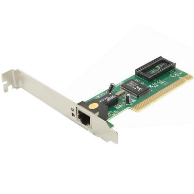 การ์ดเครือข่าย PCI Ethernet LAN 10/100M RJ45, ชิปเซ็ต: 8139C, RJ45