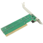 การ์ดเครือข่าย PCI Ethernet LAN 10/100M RJ45, ชิปเซ็ต: 8139C, RJ45